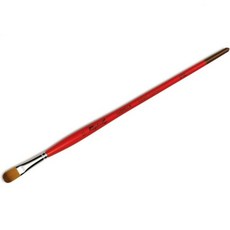 라파엘 카렐 롱 핸들 오일 및 아크릴 브러시 필버트 8 합성, 12, Synthetic