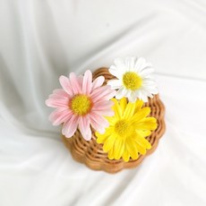 디퓨저 플라워스틱 - 미니 데이지 ( 컬러선택 ), 화이트, 1개, 1개입