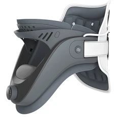 인체공학적 목 스트레칭 기구 조절 가능한 목/어깨 이완기 남녀노소 모두를 위한 경추 교정 선물, 01 Black