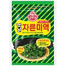 오뚜기 옛날자른미역, 120g, 4개