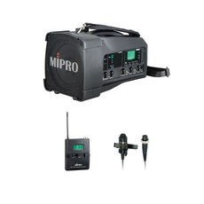 MIPRO MA-100 單頻道迷你無線喊話器, 無分色(不含收納包), 1箱, 配1組領夾麥克風