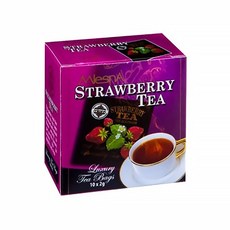 믈레즈나 딸기향 홍차 10티백, 2g, 10개입