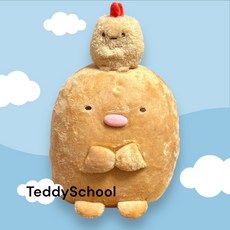 TeddySchool 角落生物炸豬排造型玩偶抱枕 午安枕