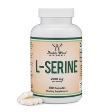 192555 Double Wood L세린 2000mg 180개 세로토닌 아미노산, 1개