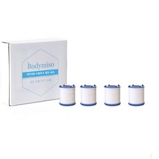 [KC인증] Bodymiso 바디미소 트랜스포머 세면대 필터탭 1080도 회전 필터탭 22025년 4월 15일 제조, 세면대용교체필터4EA, 1개