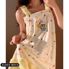 크레용신짱 샤워가운 로브