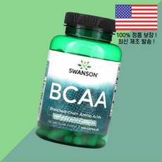 스완슨 BCAA 아미노산 BACC 100캡슐 Swanson 100 Capsules Vitamins, 스완슨 BCAA 아미노산 BACC 100캡슐 Swans