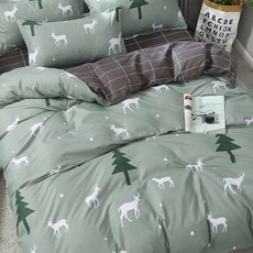 사계절 이불커버 싱글 퀸3684512356, 사슴