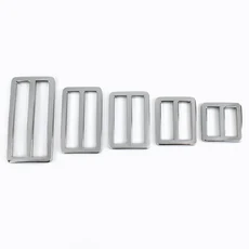 5/10pcs 16 50mm 가방 스트랩 버클 금속 슬라이더 웨빙 신발에 대 한 벨트 조정 의류 부품 액세서리, 06 Chrome, 06 32mm 10Pcs