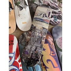 Dgk 戶外運動 31 * 8INCH 滑板 PRO maps 滑板甲板 專業加拿大楓木滑板板面, 1個, 17