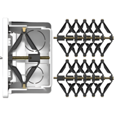 펴나나다 스위치 박스 고정 브라켓, one size, 10개