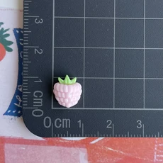 50개 미니어처 과일 채소 레진 카보숑 플랫백 3D 음식 핸드폰 케이스 DIY 공예품 헤어핀 액세서리, 11 No.9