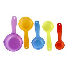 KesB 과학 실험 계량스푼 5p 2564 유치원 신기한 어린이집 장난감 놀이, 1세트