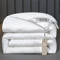 100% 뽕나무 실크 이불 건강 미용 수공예 덮개 충전 더블 퀸 킹 1개 내구성 있는 침구