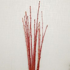 천연 복숭아나무 꽃꽂이 장식 방 거실 침실 꽃가지 복숭아나무 가지 15개 30-50cm, 복숭아나무 가지 20개 20-40cm