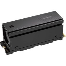 Corsair MP700 PRO 1TB M.2 PCIe Gen5 x4 NVMe 2.0 SSD (블랙), 에어쿨러 장착 SSD