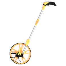 滾輪式測距儀，伸縮桿設計，工程測量工具，精準測量，輕鬆完成測量任務, 1個