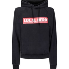 마틴로즈 슬로건 프린트 후디