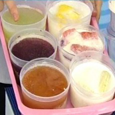 派樂配件 果菜刨冰機專用配件賣場：製冰碗8入組 - 適用冷藏、冷飲、結冰塊, 1個