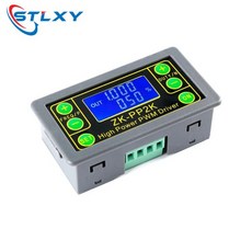 ZK-PP2K PWM DC 3.3 30V 12V 24V 모터 속도 컨트롤러 레귤레이터 8A 150W 가변 LED 조광기 펄스 주파수 듀티 비율, 1개