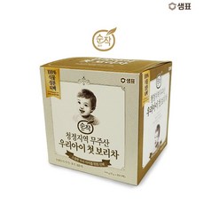 순작 청정지역 무주산 우리아이 첫 보리차, 144g, 18개입