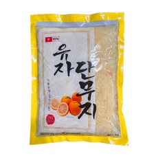 원 유자단무지채 1KG, 1개