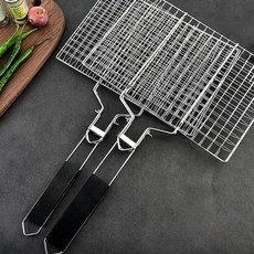 바베큐 생선 직화구이 양면 스텐 석쇠 그릴 pro+1646TS