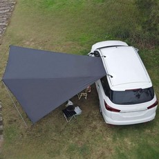 차량도킹타프 사이드 어닝 차량 차박 텐트 그늘막 야외 소풍, A. 오프화이트 23미터 기타 부속품 제외