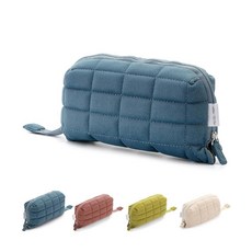 Mr. Pen - 대용량 베개 필통 블루 학교/대학 필통 159843, Mr. Pen - 대용량 베개 필통, 블루 학교/대학