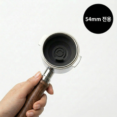 실리콘블라인드 바스켓 커피머신 그룹헤드 청소용 백플러싱 실리콘 54mm, 2개, 검정