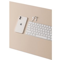 카이젠스 데스커 독서실책상 DSDAB0801J 호환 책상매트 보호커버, 크림베이지(주문제작)