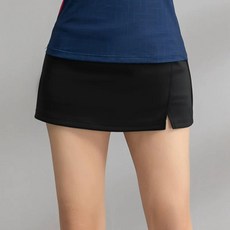 탁구반 스포츠 여자탁구복 스포츠 블랙 스커트