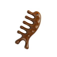 원목괄사 + 박달나무 원목 두피 목 어깨 관절 라운드 혈액순환 림프케어 승모근 바디 마사지기 고급형, 2개, 브라운우드