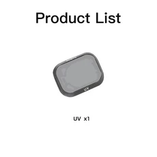 Dji Mini 3 Pro 액세서리 용 RCSTQ 플라스틱 드론 필터 Drones 키트 카메라 렌즈 UV CPL ND481632, 13 UV, 01 China Mainland