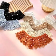 cocol-95 빈티지 레이스 페이크 칼라 컷아웃 디자인 여성 여름 데일리 스타일링adai-266 guazi-170 gouwa-386 wowi-105 suyun-669