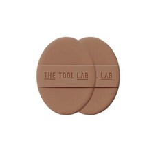 THE TOOL LAB 橢圓形光澤款粉撲, 1套, 橢圓形 光澤款粉撲(棕色2入)
