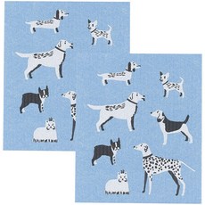 나우디자인 스웨디쉬 디쉬크로스, 2개, Dog Days