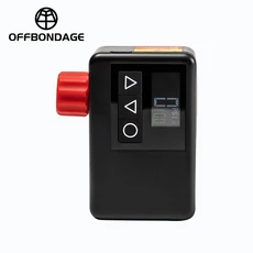 OFFBondage 미니 전기 휴대용 자전거 펌프 FV 팽창기 프레스타 슈레이더 밸브 로드 MTB 액세서리, 01 x