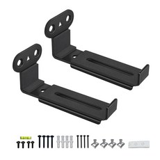 DAGCUXIN 사운드바 벽 마운트 소노스 삼성 보스 Vizio LG 소니 JBL 등을 위한 TV 아래 올 메탈 사운드 바 마운트 깊이 조절 가능 9.4-16cm, DAGCUXIN 사운드바 벽 마운트, 소노스, 삼성,