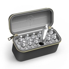 SHBC 12슬롯 CO2 카트리지 보관 케이스 - Crosman/Umarex/Leland12g CO2 및 N2O 크림 충전기 소다 메이커용 하드 EVA 오거나이저와 호환 -, SHBC 12슬롯 CO2 카트리지 보관 케이스 - Cr