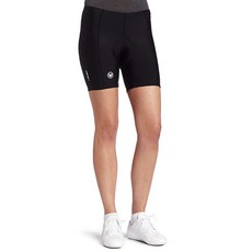 Canari Cyclewear 여성용 프로 젤 쇼트 패딩 사이클링 반바지 (블랙 XL)