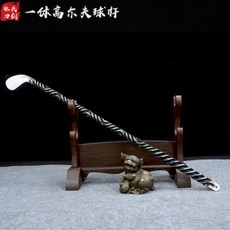 巨匠工廠 高錳鋼一體扭轉高爾夫球桿棍子車載戶外防身成人自衛鋼棒, 78厘米一體高爾夫桿即將賣0
