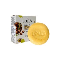 LOLE’S 2合1洗髮潤髮餅 經典紳士 荷荷芭油 100g, 1個