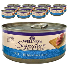 WELLNESS Signature SELECTS 貓用主食罐, 鮮鮪魚泥, 150g, 12罐