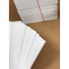 Fion A5/A6 亮面西卡紙250磅 B6/B5 小卡/空白卡/厚卡/文字卡/閃卡/禪繞畫/書籤卡, 1個, B6-12.8x18.2cm-100張