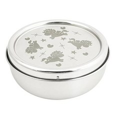 【KOM】台灣製316不鏽鋼兒童隔熱碗附湯匙, Silver, 碗+湯匙, 1個