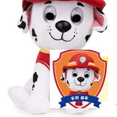 [공식] 애착 수면 인형 퍼피구조대 마샬16CM 펫로스인형 아기애착인형 유아애착인형, [공식] 애착 수면 인형 퍼피구조대 마샬16CM 펫로스