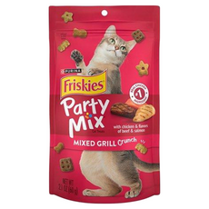 프리스키 고양이 파티믹스 간식, 믹스그릴, 60g, 2개