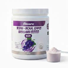 핏코어 무설탕 bcaa 타우린 6000 전해질 음료 밸런스워터, 1개, 600g