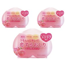 KoisuruOshiri 臀部護理皂 水蜜桃香, 3入, 80g